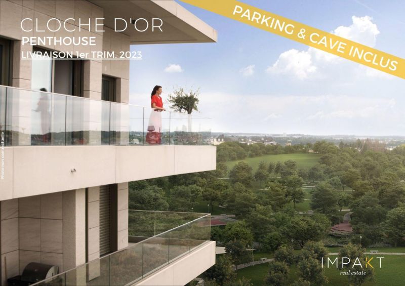 Penthouse with 3 rooms to sell in Luxembourg-Gasperich