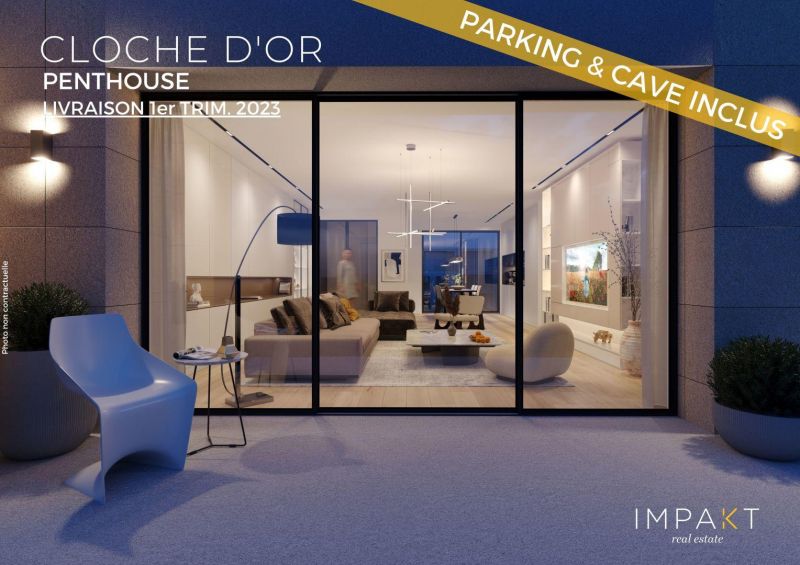 Penthouse with 3 rooms to sell in Luxembourg-Gasperich