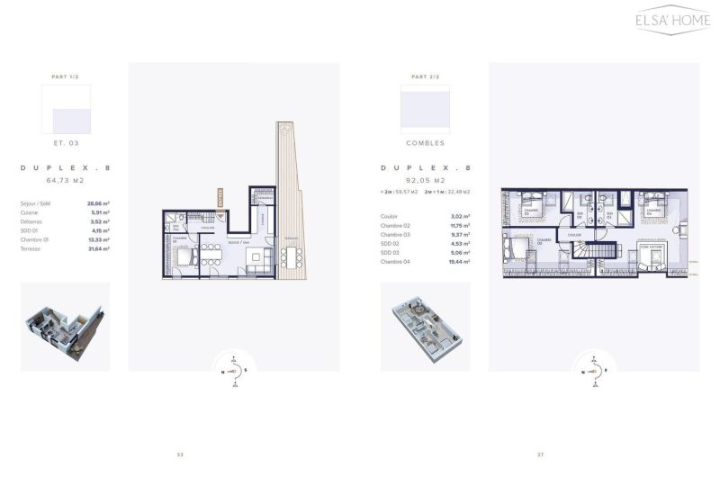 Duplex with 4 rooms to sell in Walferdange