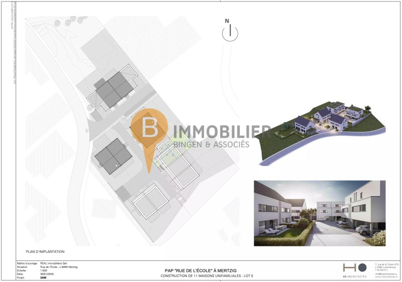 Semi-detached house with 3 rooms to sell in Mertzig