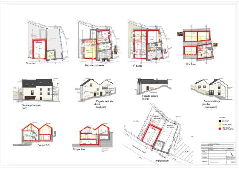Construction Project to sell in Larochette