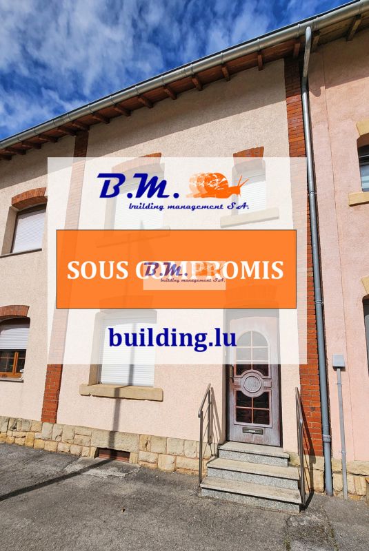 Terraced house with 4 rooms to sell in Dudelange
