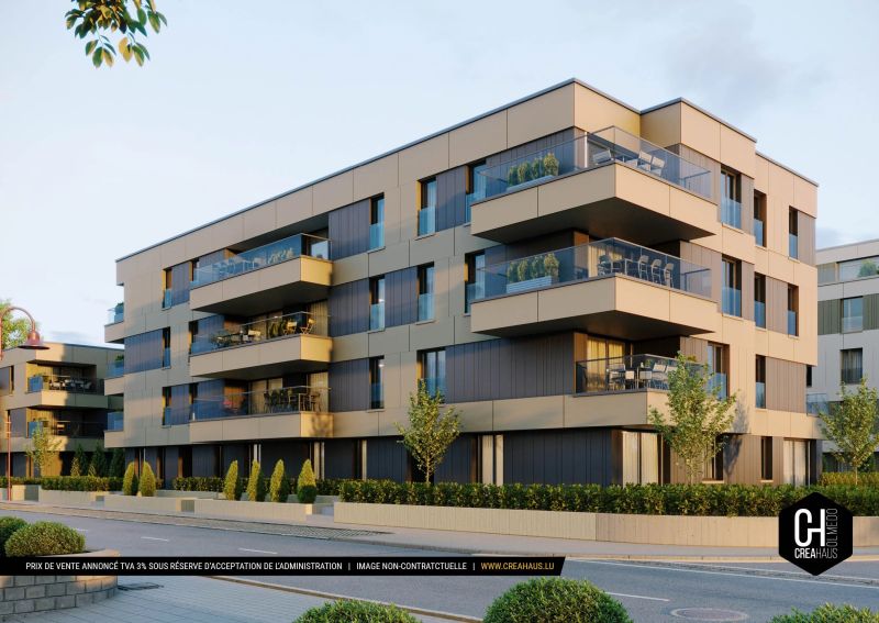 Apartment with 2 rooms to sell in Mamer