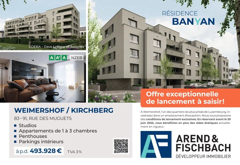 Apartment to sell in Luxembourg-Weimershof