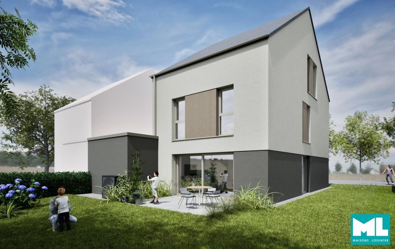 Semi-detached house with 3 rooms to sell in Hellange