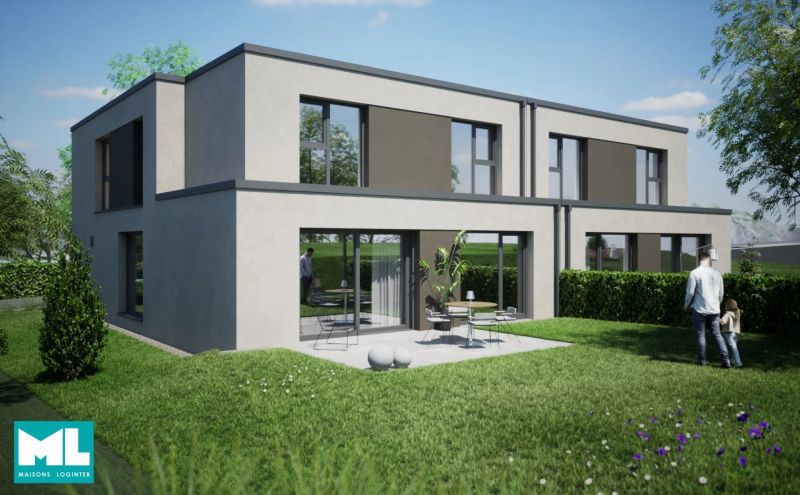 Semi-detached house with 4 rooms to sell in Filsdorf