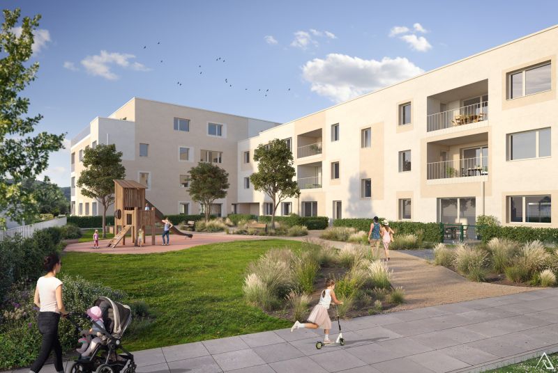 Apartment with 2 rooms to sell in Bereldange