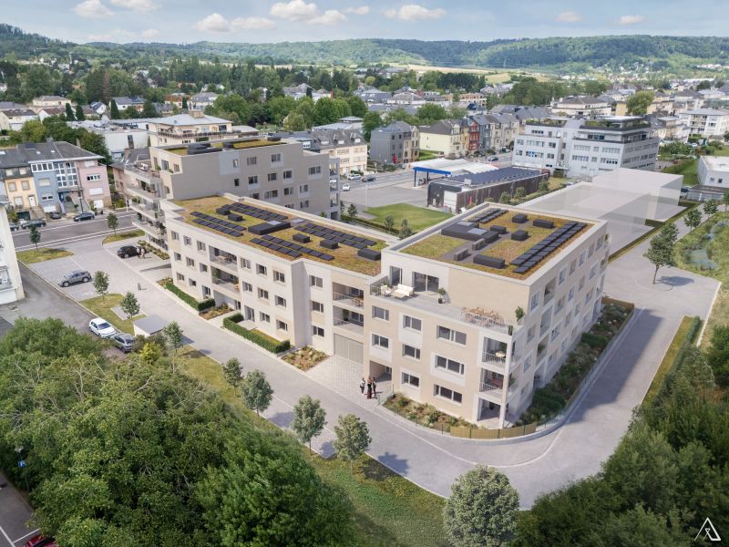 Apartment with 2 rooms to sell in Bereldange