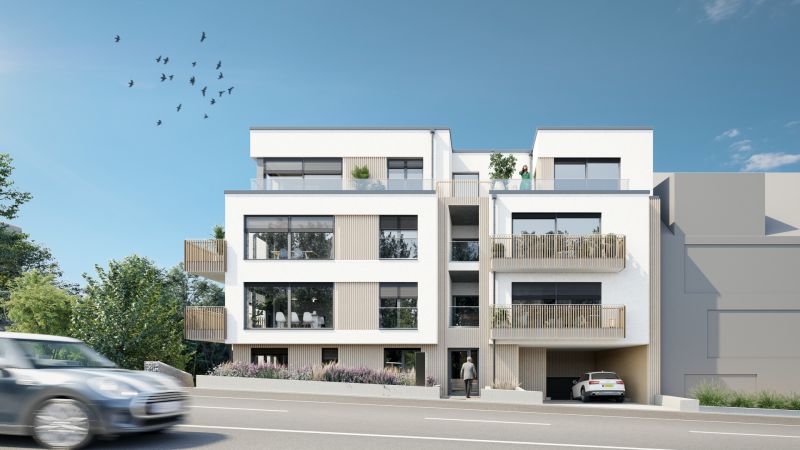 Apartment with 2 rooms to sell in Luxembourg-Cents