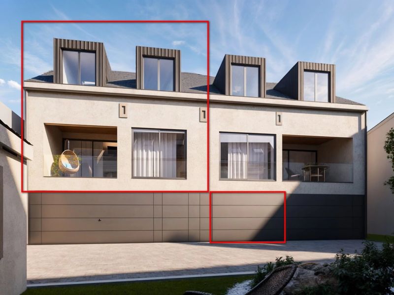 Duplex with 2 rooms to sell in Nospelt