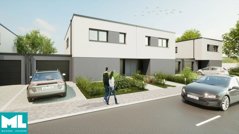 Semi-detached house with 3 rooms to sell in Hautcharage