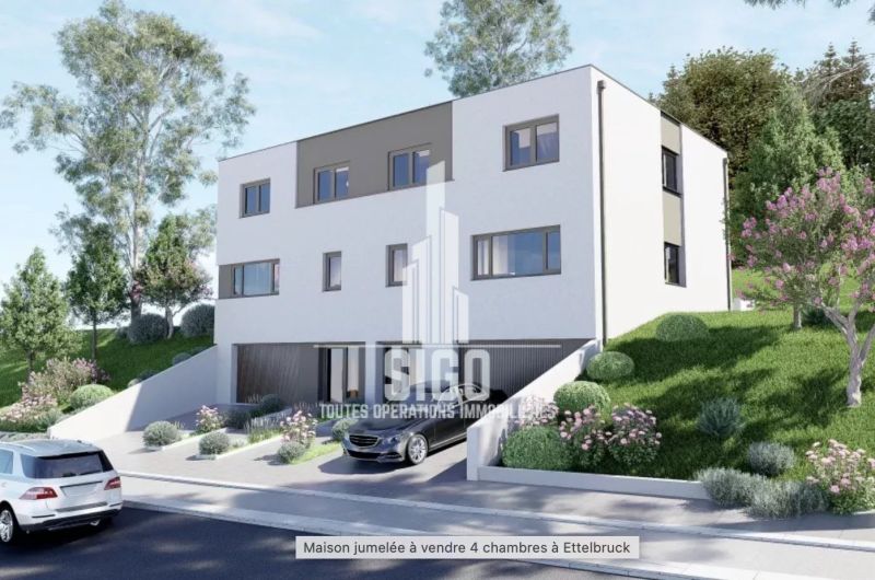 Semi-detached house with 4 rooms to sell in Ettelbruck