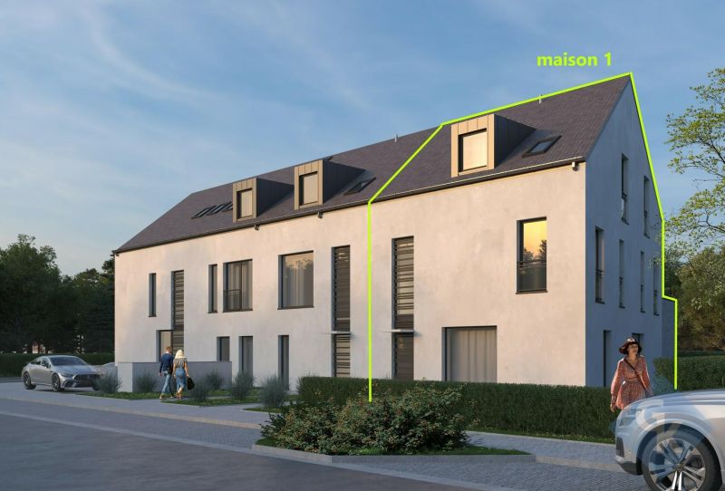 Semi-detached house with 4 rooms to sell in Heiderscheid