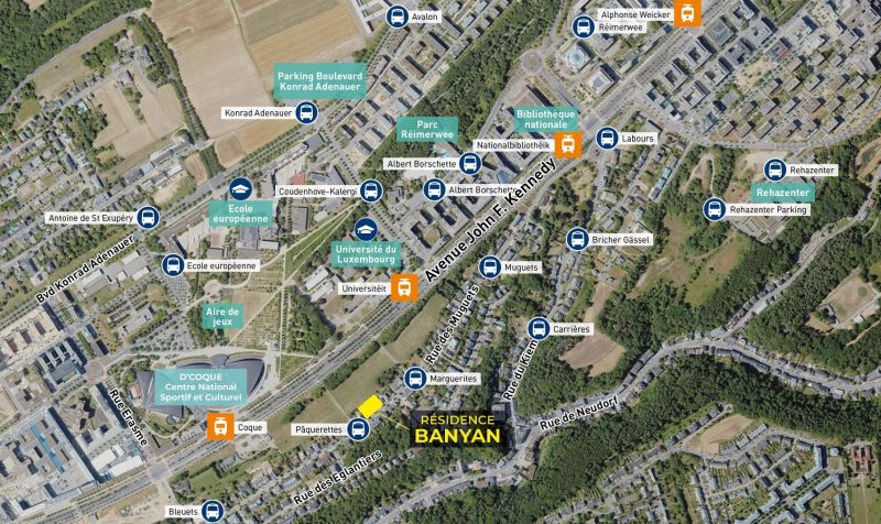 Apartment with 1 room to sell in Luxembourg-Weimershof