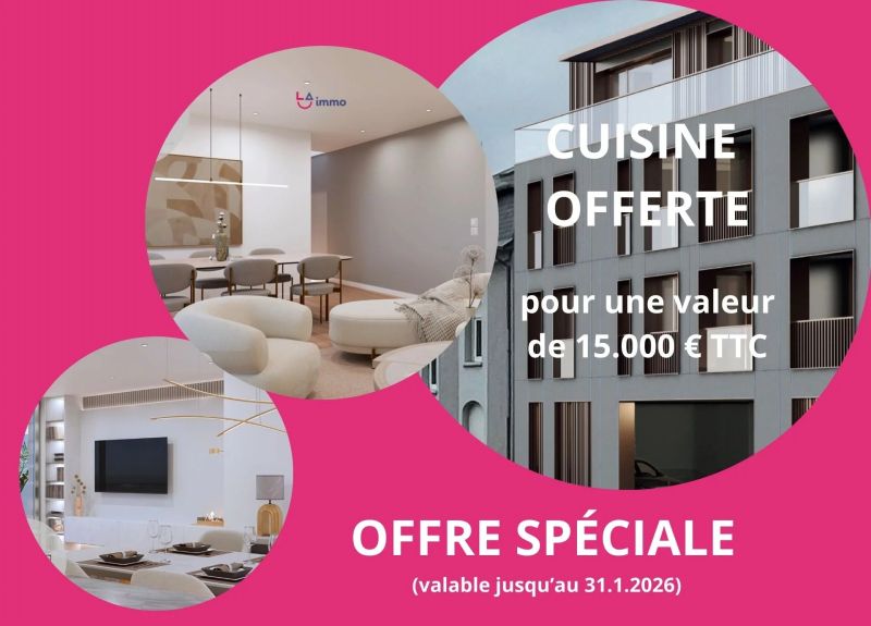 Apartment with 2 rooms to sell in Steinfort