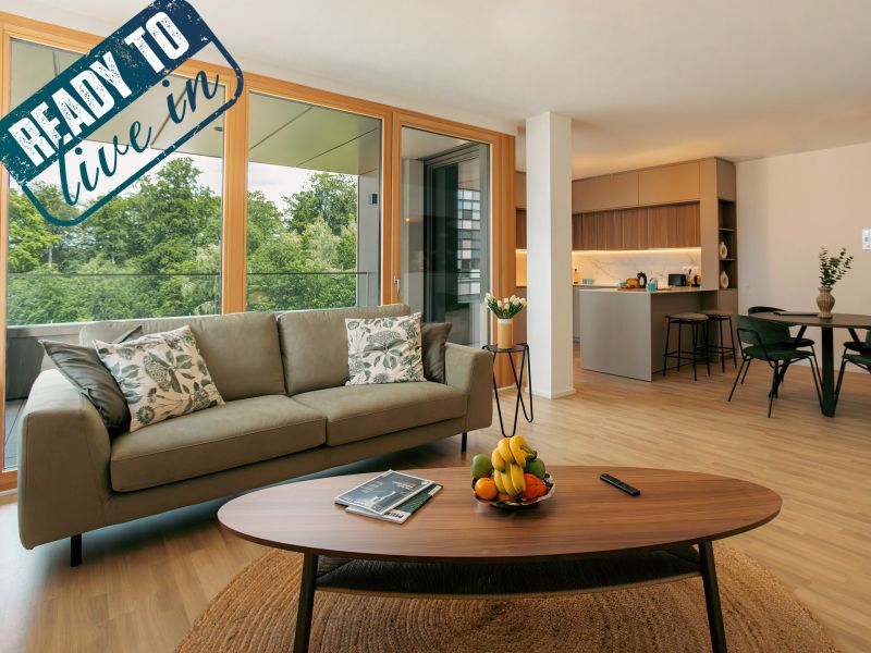 Apartment with 2 rooms to sell in Luxembourg-Kirchberg