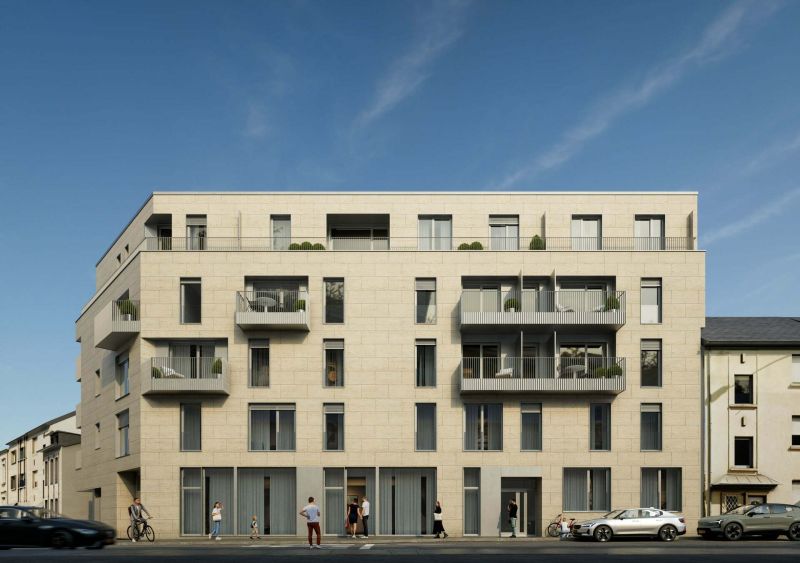 Apartment with 2 rooms to sell in Luxembourg-Bonnevoie