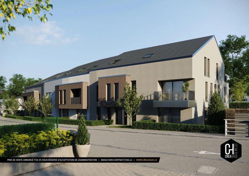 Apartment with 2 rooms to sell in Oetrange