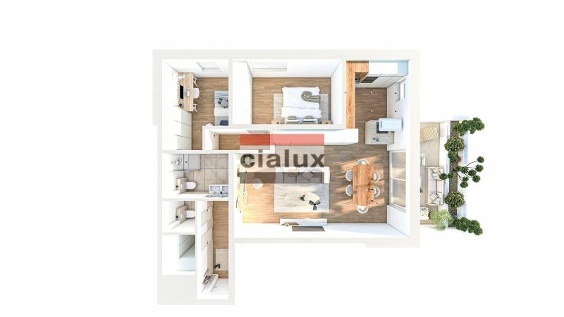 Apartment with 2 rooms to sell in Wasserbillig