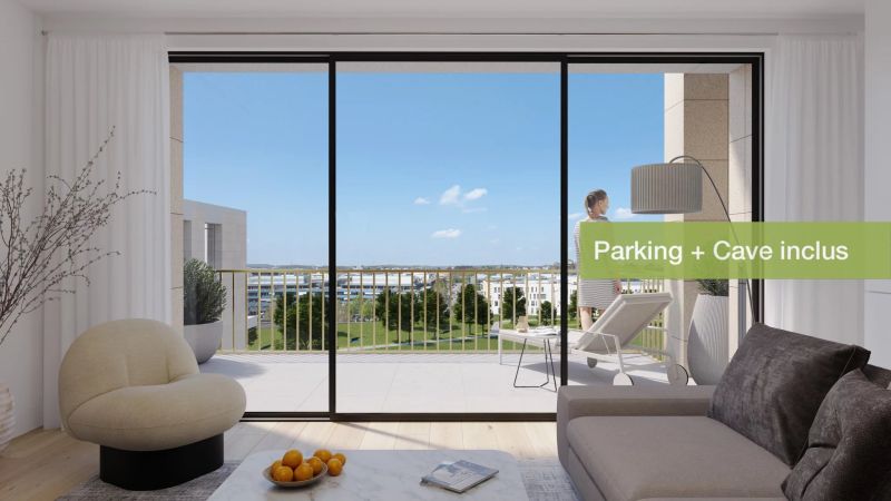 Penthouse with 2 rooms to sell in Luxembourg-Gasperich